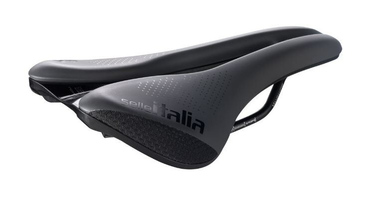 SELLE ITALIA NOVUS BOOST EVO X-CROSS – SUPERFLOW –GREY– TM RAILS- MTB/ XC SADDLE