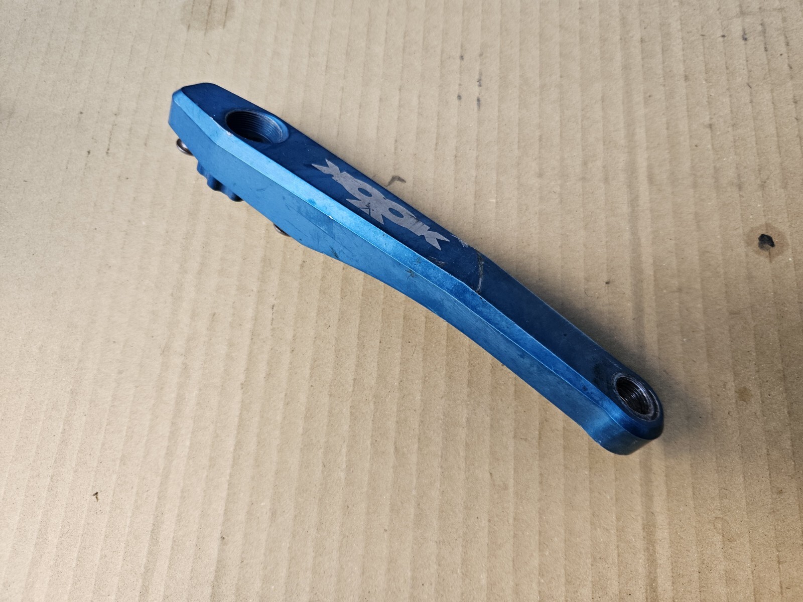 Vintage Kooka Mountain Bike Crank Arm 172.5mm Anodized Blue DRIVE SIDE ONLY