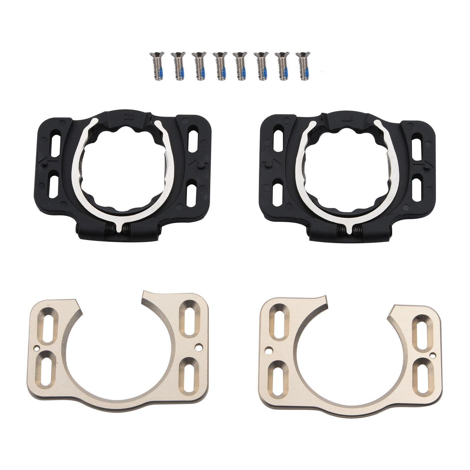 1Pair Pedal Clip Bike Bicycle Shoe Cleats Accessories For Speedplay Zero