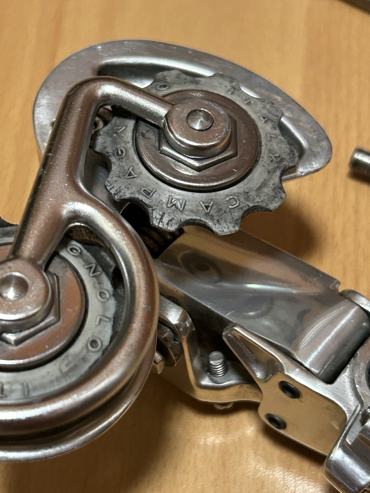 Vintage Campagnolo Record A010 C-Record 2nd Gen Rear Derailleur Syncro 8 Spd
