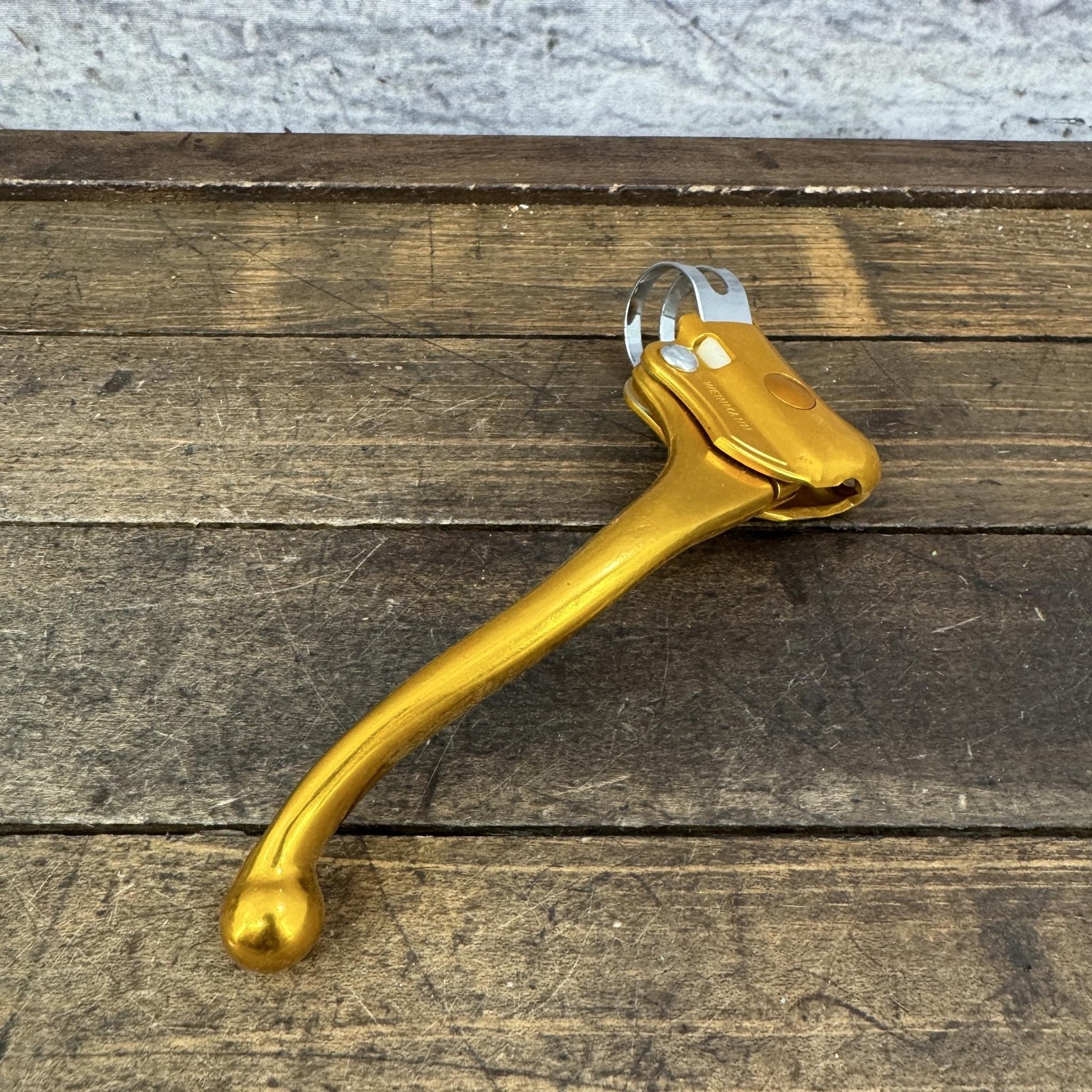 Vintage Weinmann BMX Brake Lever Right Gold Prebent 4 Finger Old School 70s 80s