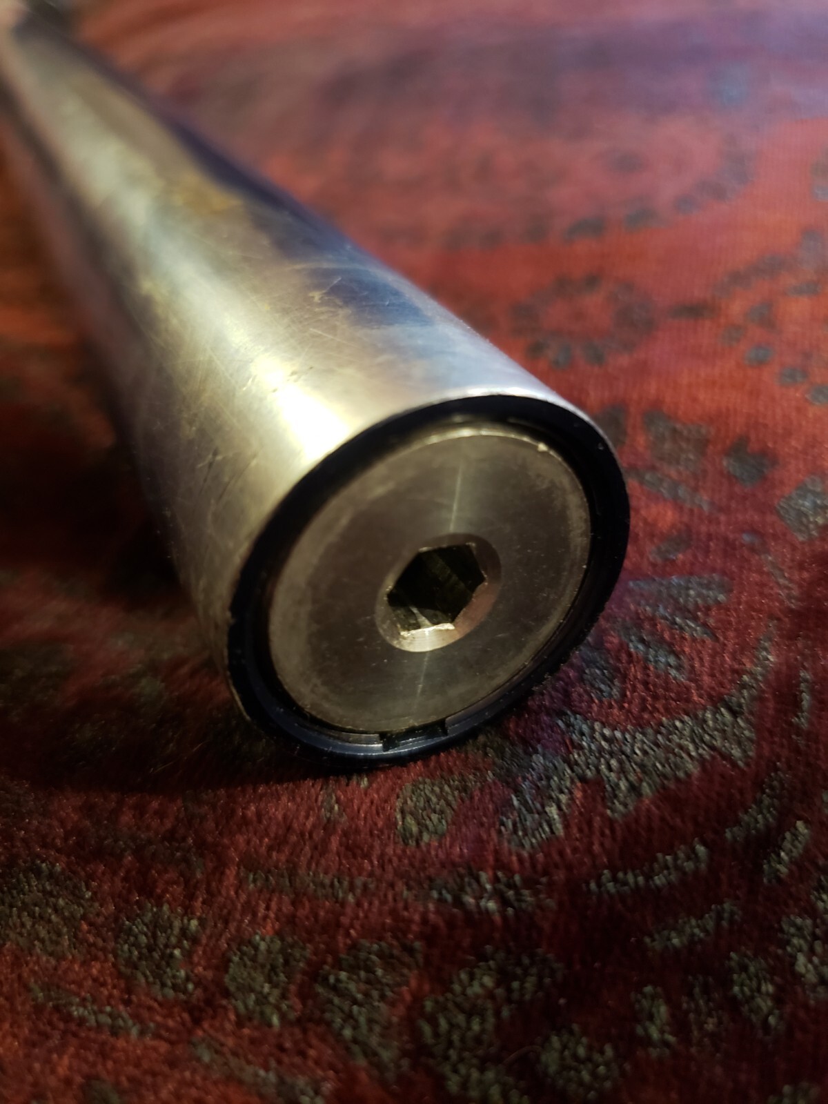 Vintage Rock Shox Suspension Seatpost 27.2mm X 340mm Micro Adjustible Grey