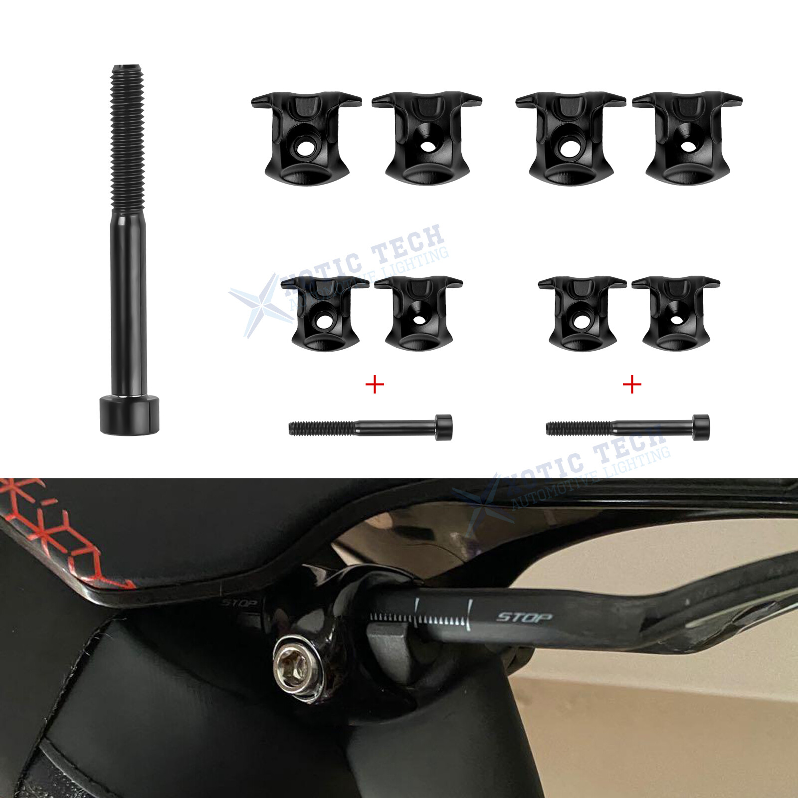 Seatpost Ear Clamp 7×9 7×10 Ti Bolt for Oval CARBON RAIL for Ritchey WCS 1-bolt