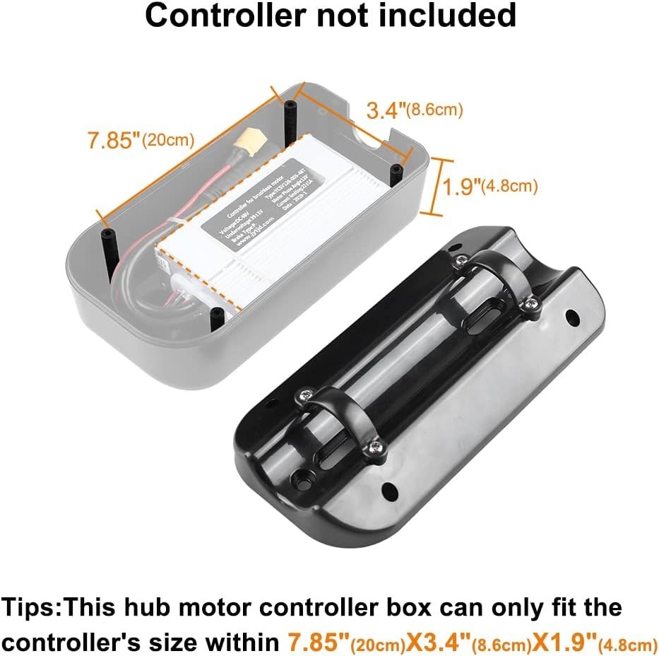 Extra Large Electric Bike Controller Box – Dust & Water-Proof, 9.84″ x 4.25″