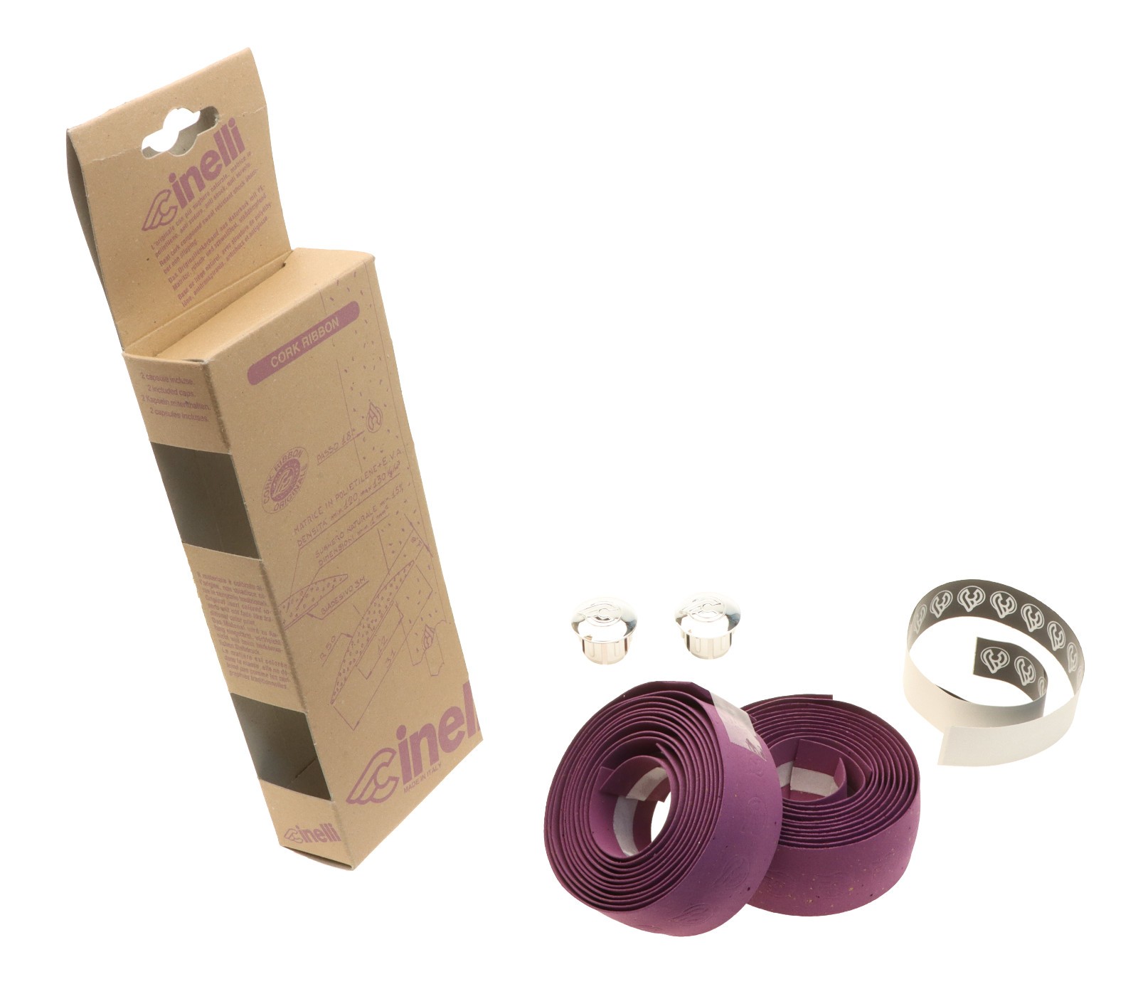 Cinelli Cork Ribbon Original Handlebar Tape Road Bike Violet NEW NOS NIB