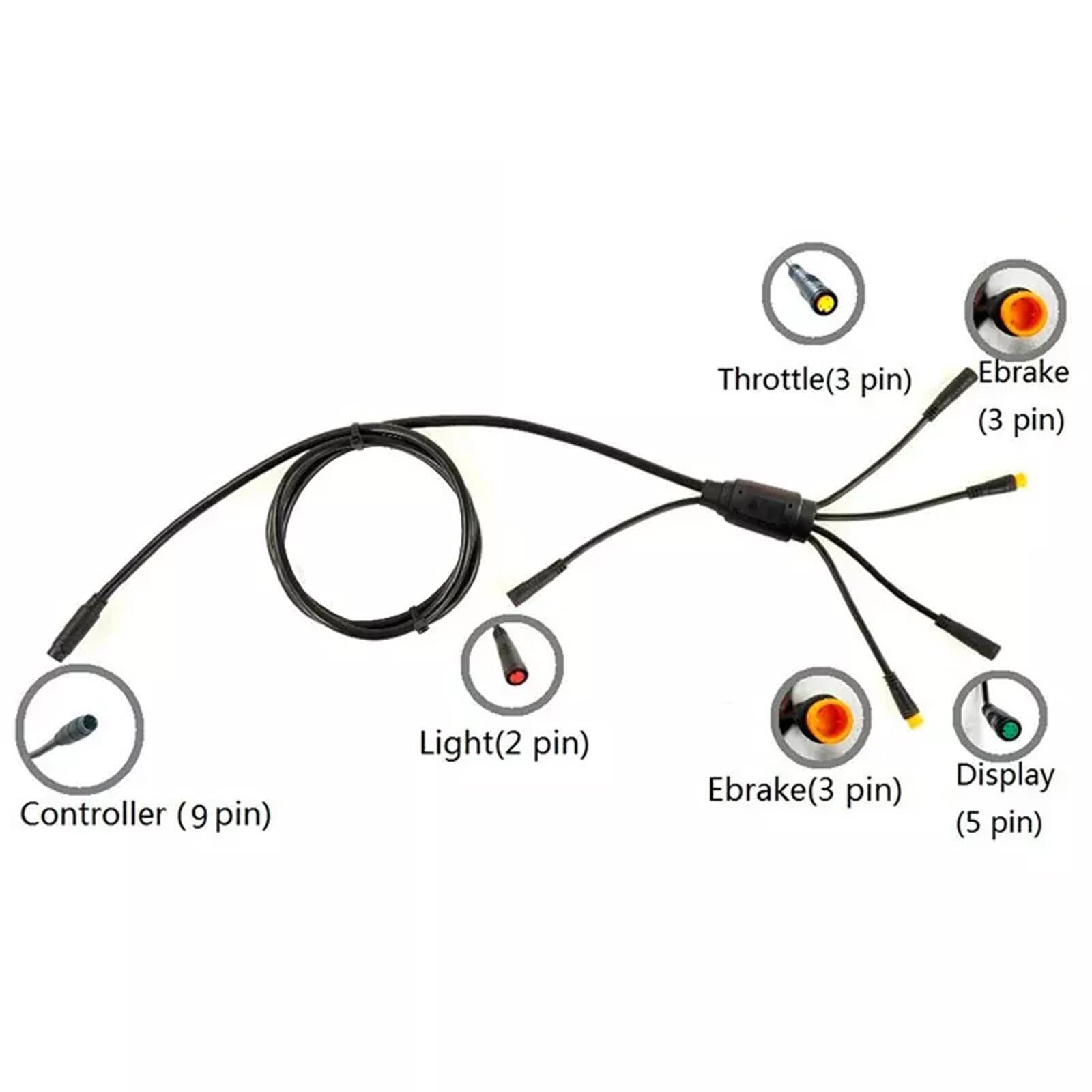 36V 48V 25A 750W Controller Waterproof Brushless Motor Electric Bicycle E-bike
