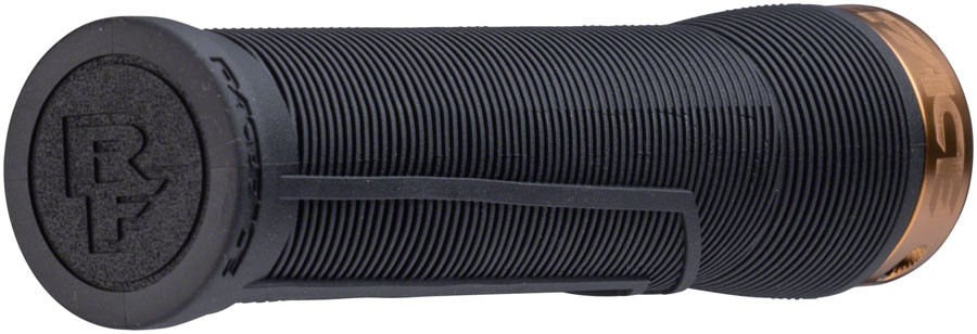 Chester Grip – RaceFace Chester Grips – Lock-On, Black/Kashmoney Gold, 34mm –