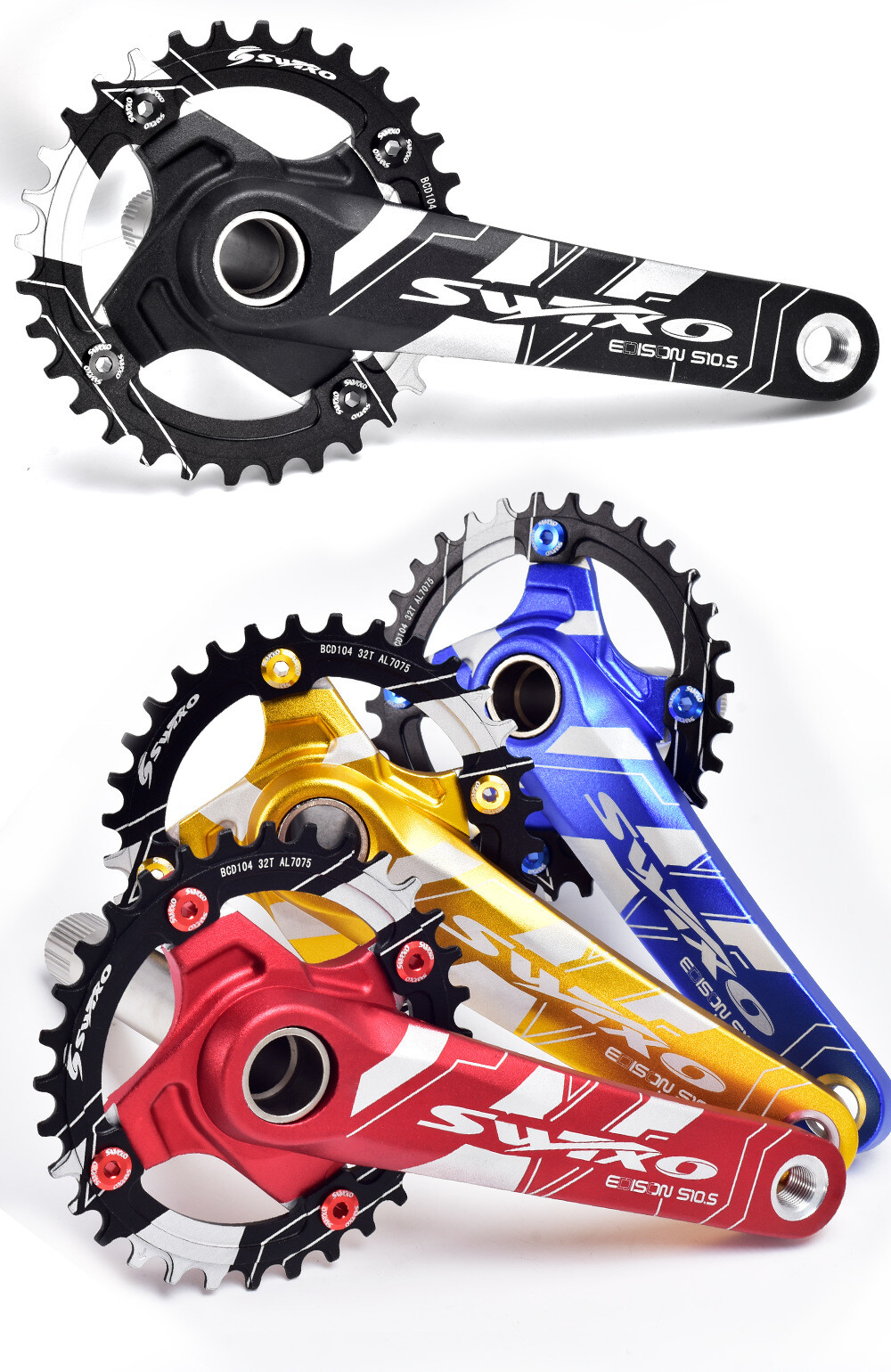 Cycling Crank Chainring Screws Fasteners Bolt Folding MTB Road Bike Bolts Screws