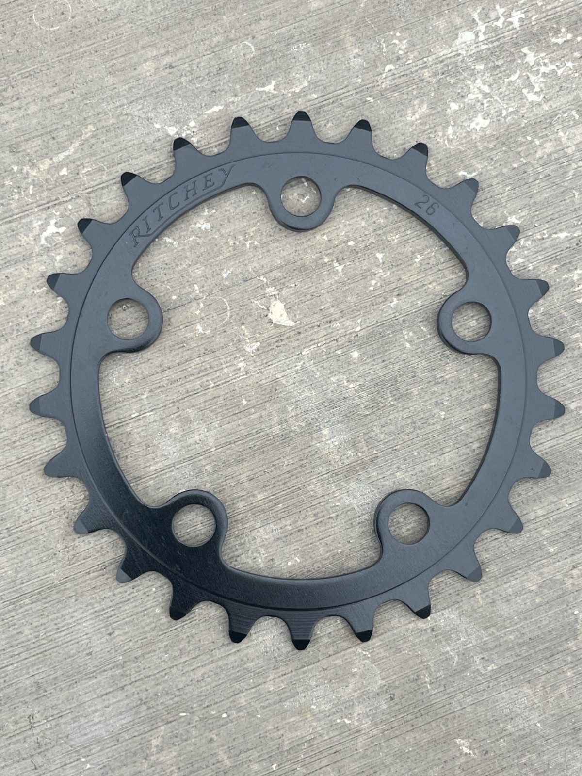 NOS Ritchey Logic Alloy Chainring | 74 BCD / 26T / Made in Japan