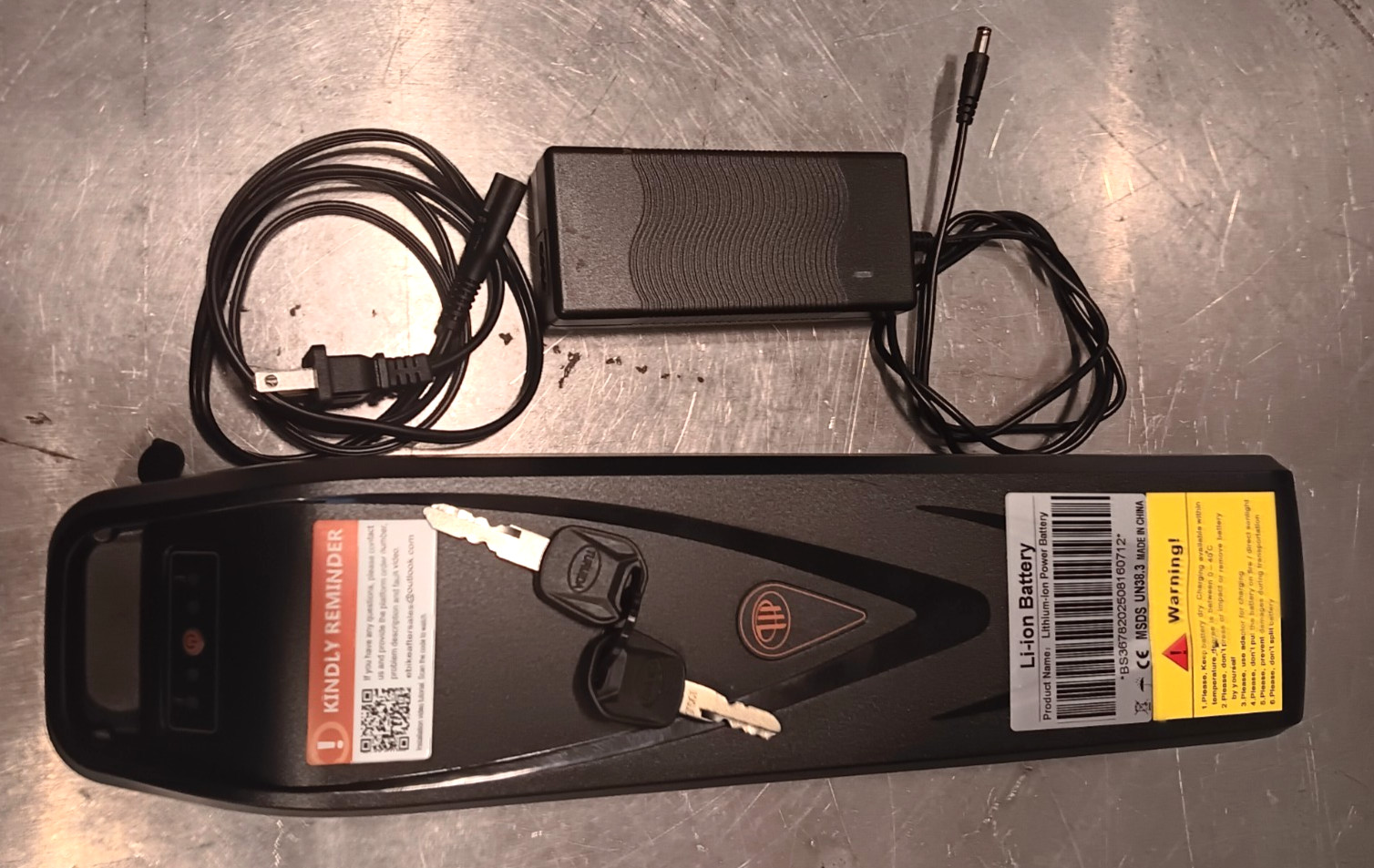 JIANGXI 36V E-Bike Battery Tested Includes Key Excellent Condition FAST SHIPPING