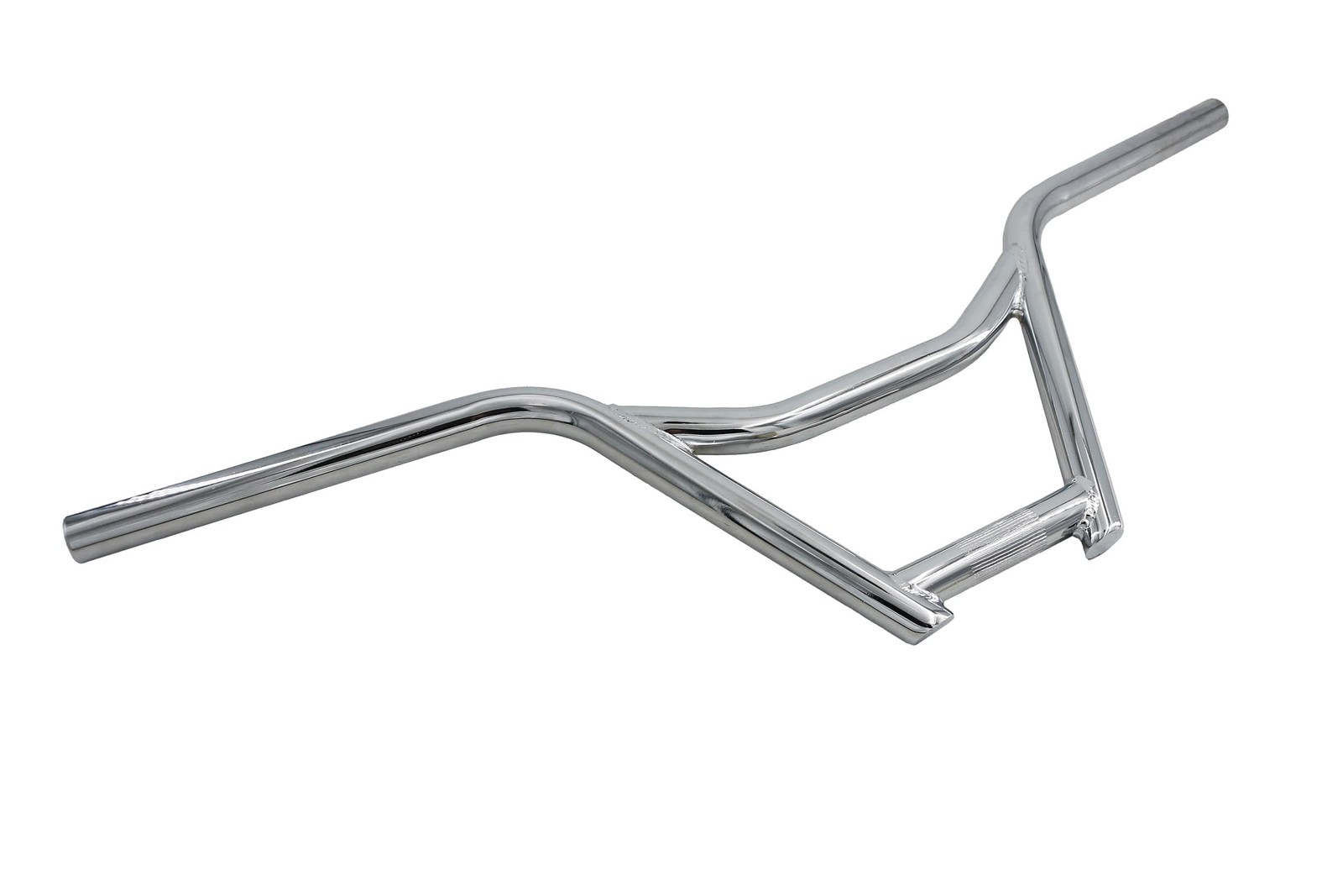 BMX Steel Handlebar, 710mm Length x 22.2mm (Chrome)