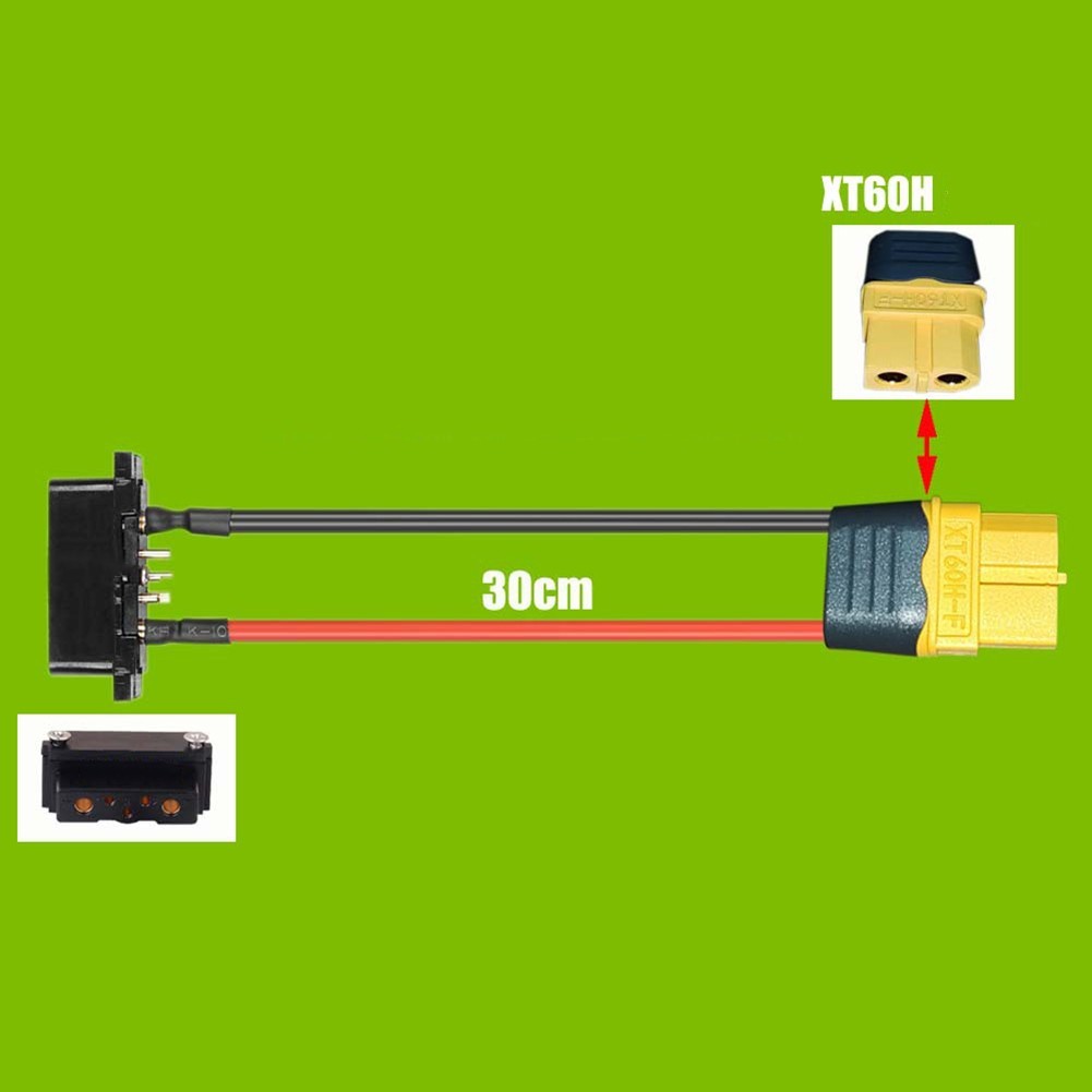 Cable For For Hailong Battery Charging With 4 Pin And For XT60H Connectors