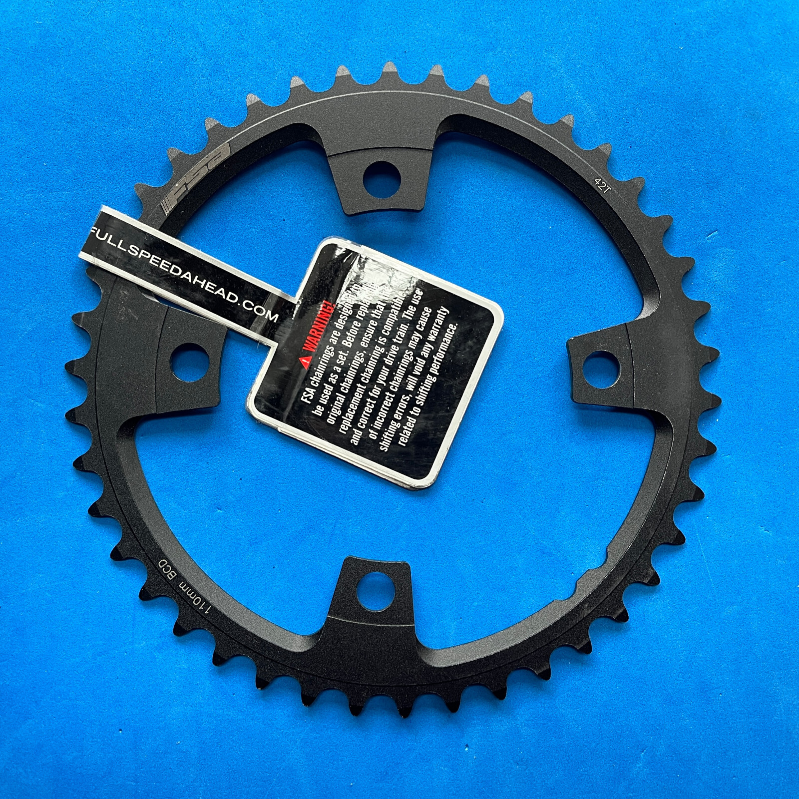 FSA Crown Chainring 42t 11s WB112 N11 / 110mm Asymmetric BCD 42 Tooth 4 Hole