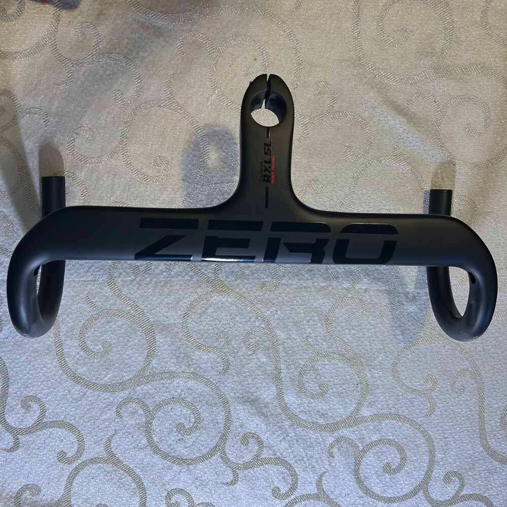 1-1/8″integrated carbon handlebar with stem inner routing Drop Bar USA stock