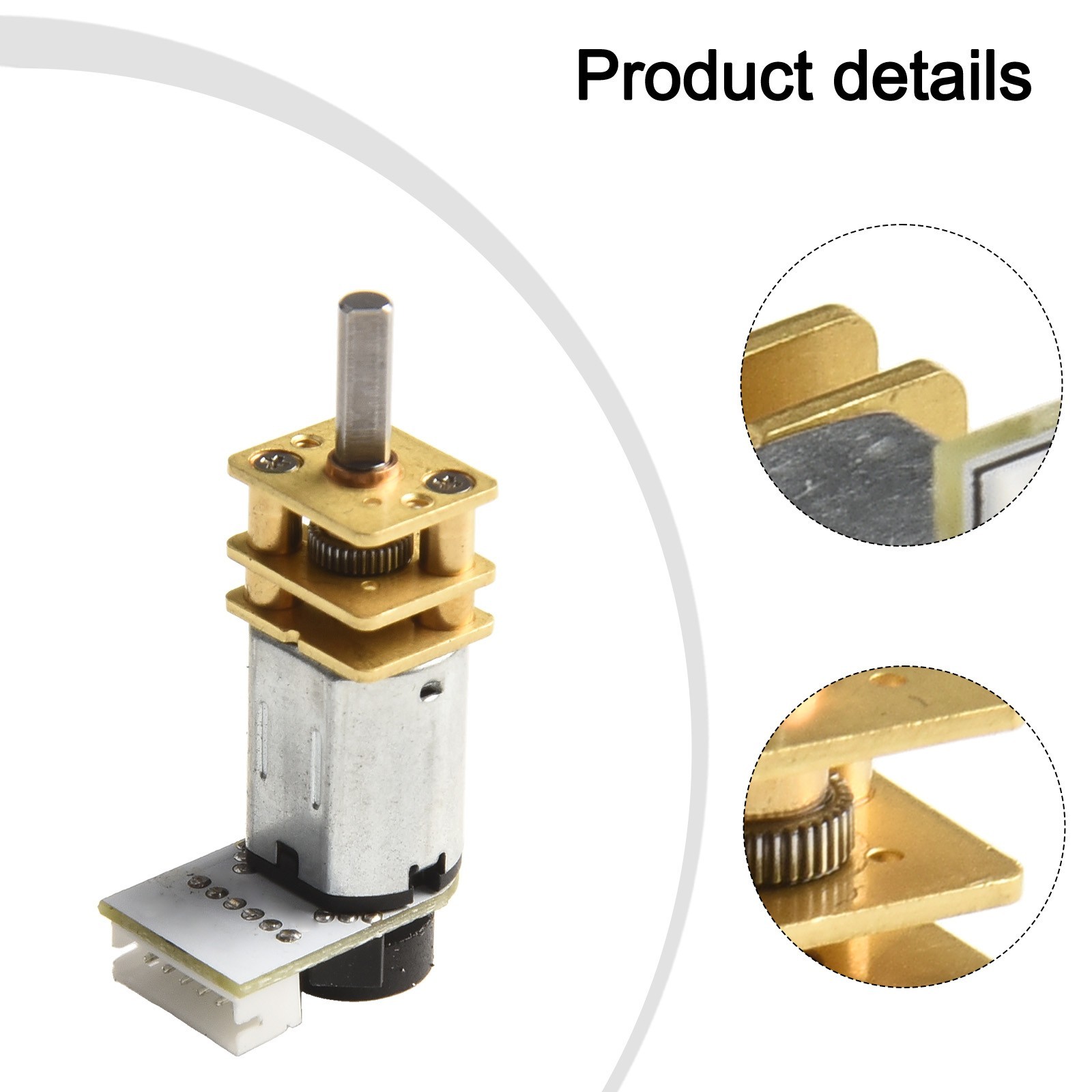 High Torque Metal Gear Motor for GA12 For N20 with Encoder Functionality