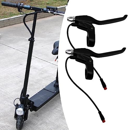Brake Lever Pair Power Off Handle 2 Pin M8 Male Waterproof E-Bike Scooter