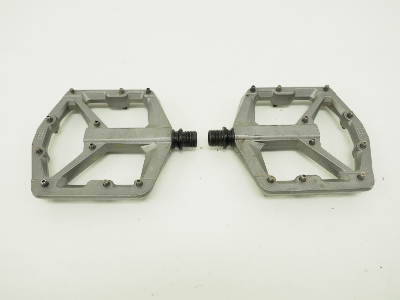 Crankbrothers Stamp 3 Platform Bike Pedal System Black Size Large Charcoal Grey