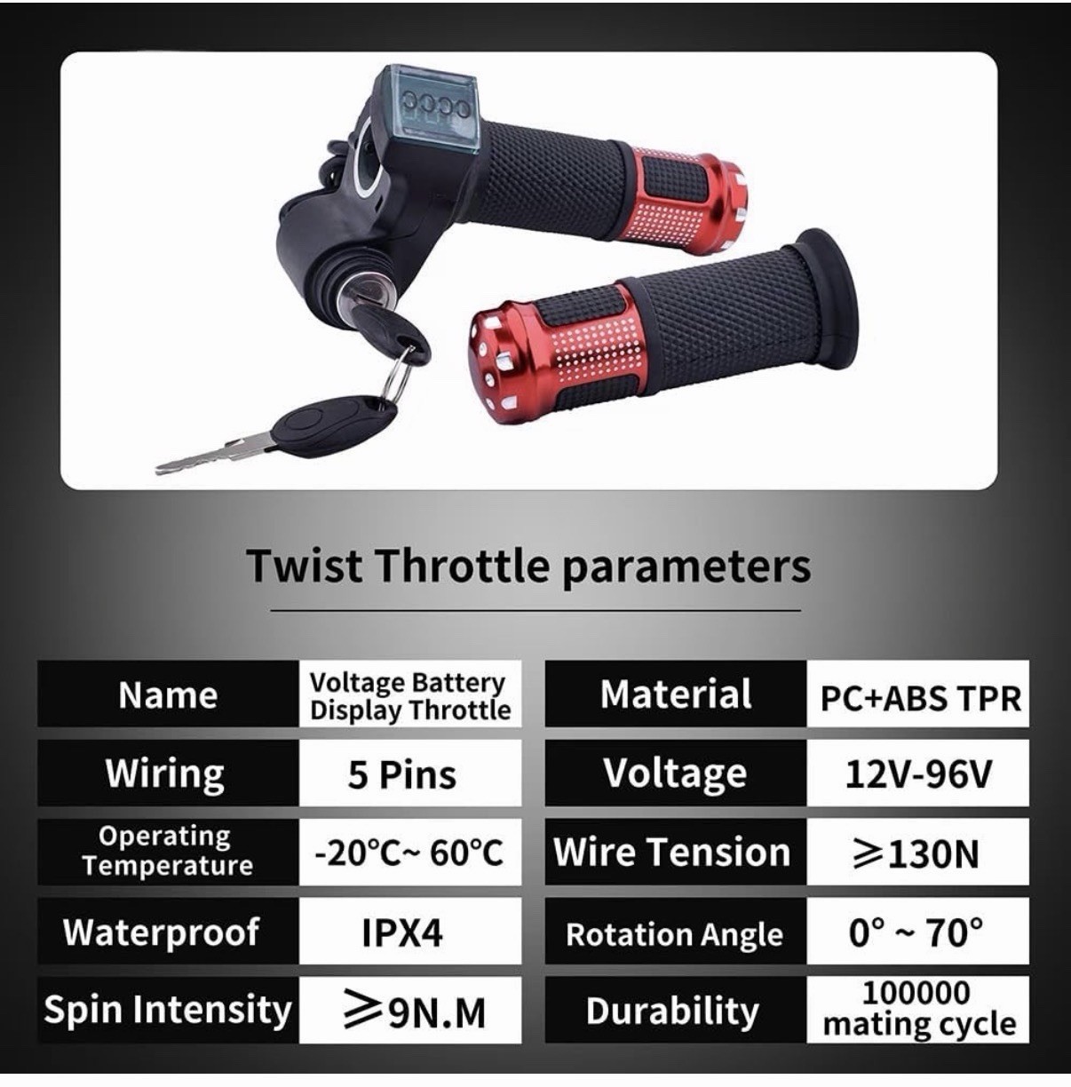 MY1020 36V 500W Electric Motor Kit Controller Chain Throttle Grip Brand New