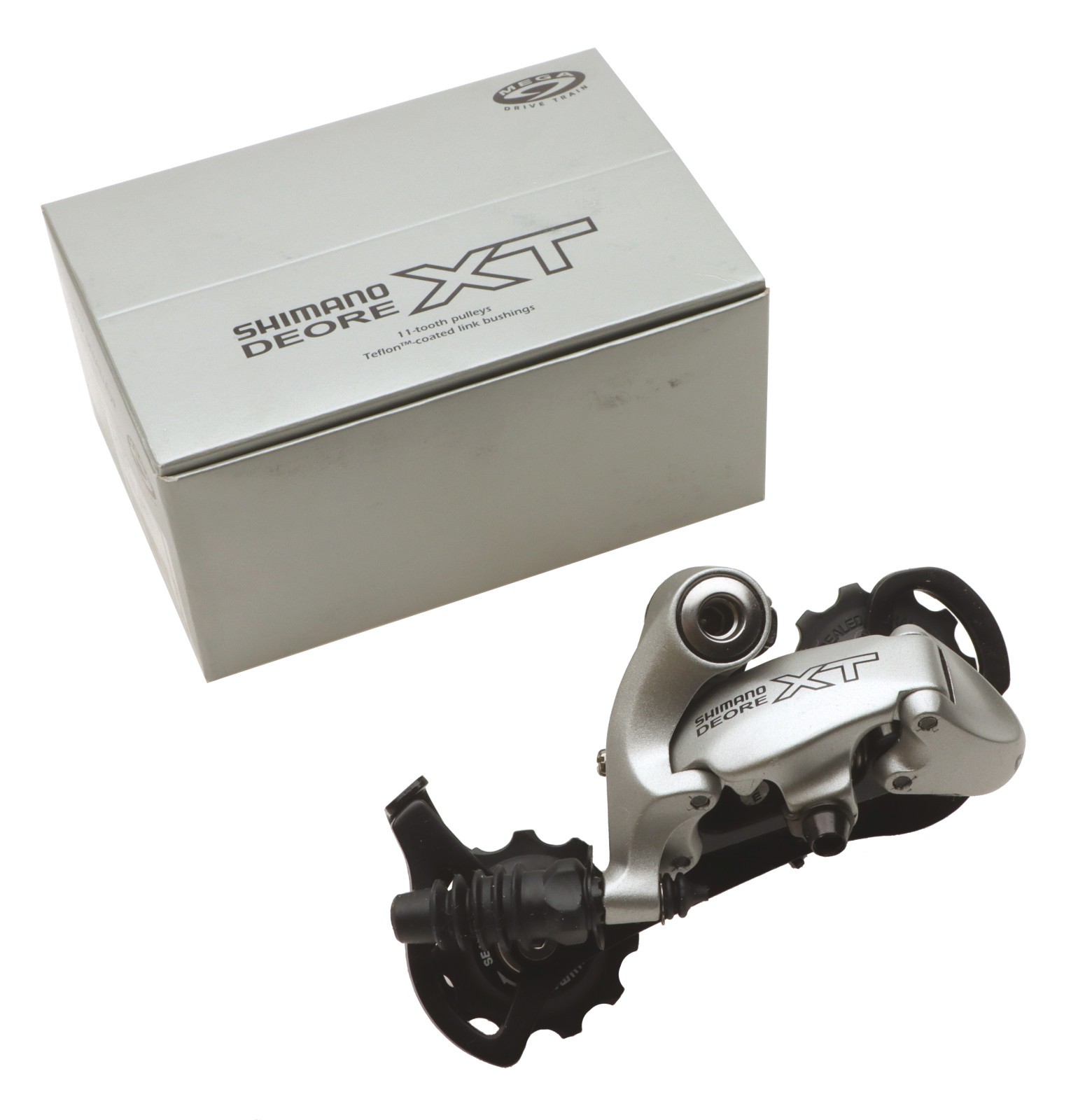 Shimano Deore XT RD-750 SGS Rear Derailleur 9s Long Cage NOS NEW