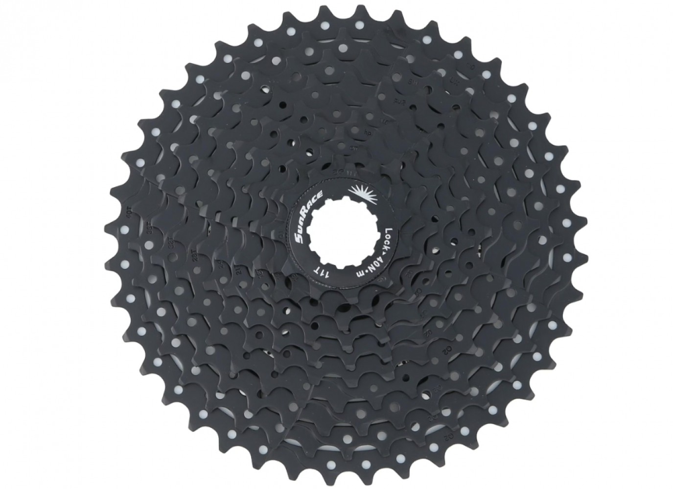 SunRace CSMS3 10 Speed Cassette 11-42T Bike Bicycle 10s Cassette – Black