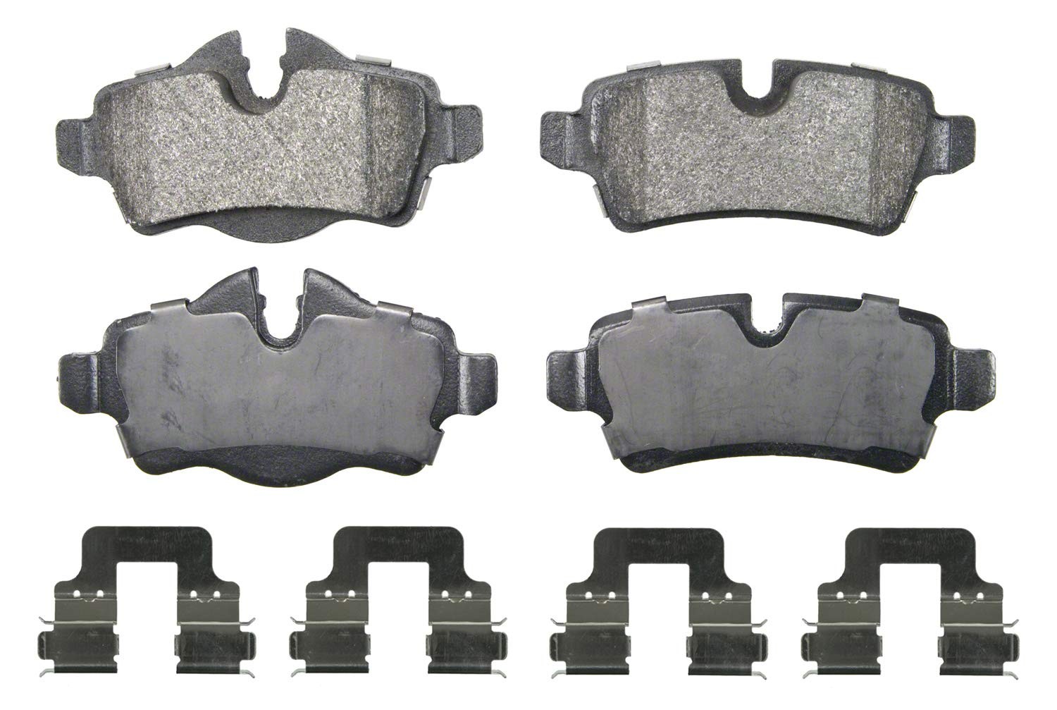Wagner Qs Zx1309 Disc Brake Pad Set Chamfered Edges For Smooth Quiet Stops Fits