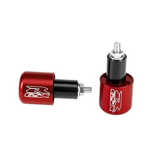 CNC Bar ends Handlebar Grip End Caps For GSX-R600 1999-2021 GSX-R750 2000