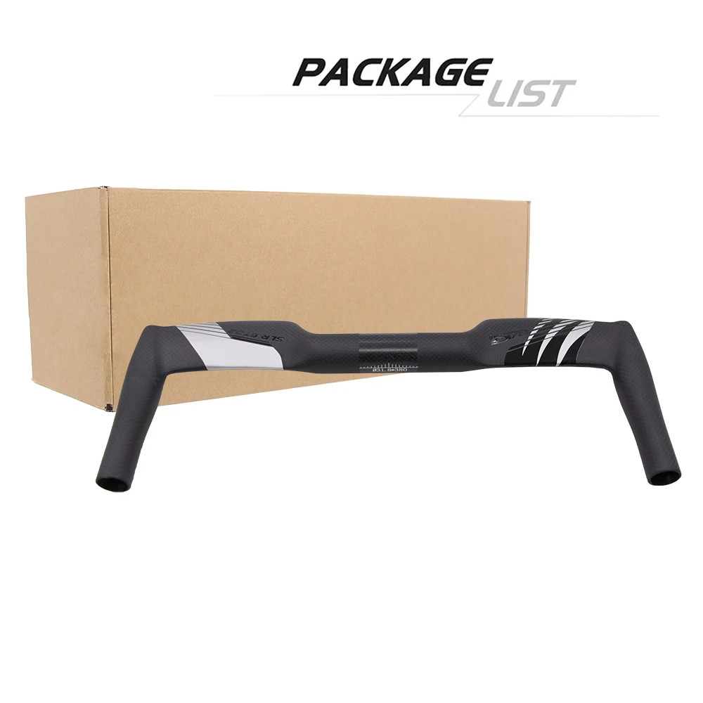 Full Carbon Road Bike TT Handlebar 0 Degree 380-460mm Width Triathlon Handlebar