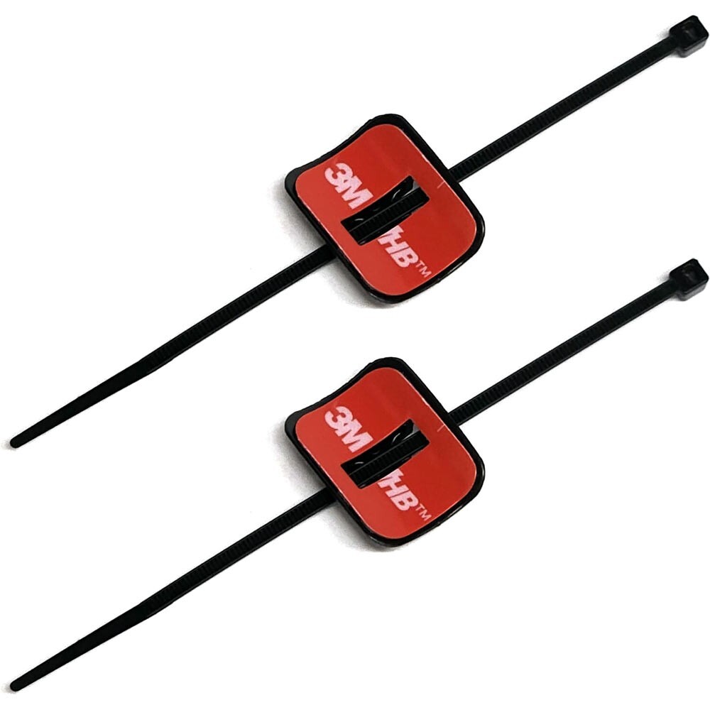 Syncros 3M Self-adhesive Cable Guides w/ Zip Ties Pack of 2