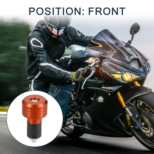Motorcycle Handlebar End Plug Aluminum Alloy 18mm-20mm 0.71″-0.79″ Fashionable