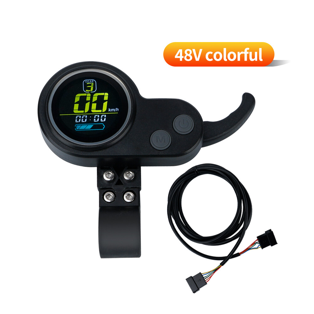 36V 48V 52V 60V Electric E-Bike Scooter LCD Display Dashboard Screen Accelerator