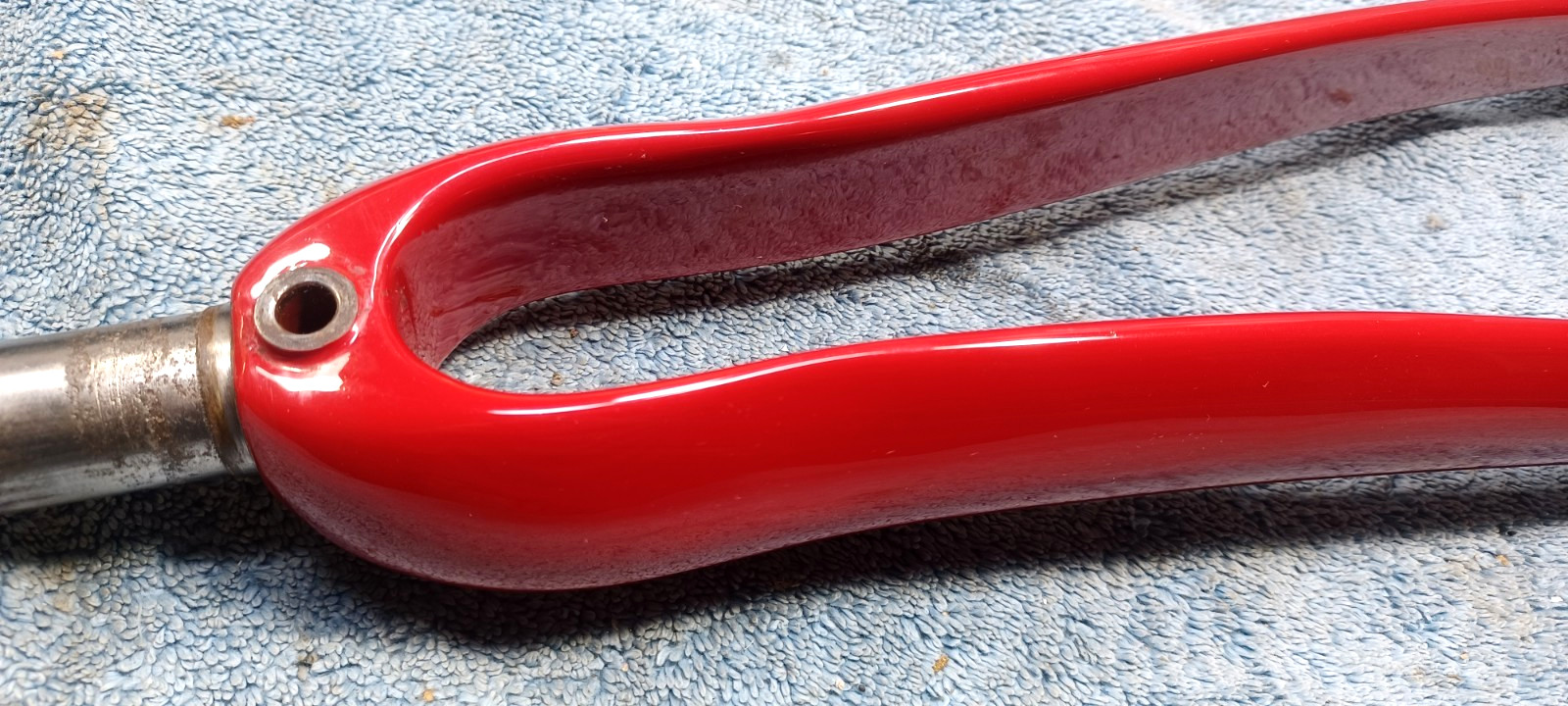 GC, Kestrel EMS Composite Carbon Fork, 700c, 1″ Threadless 231mm Steerer