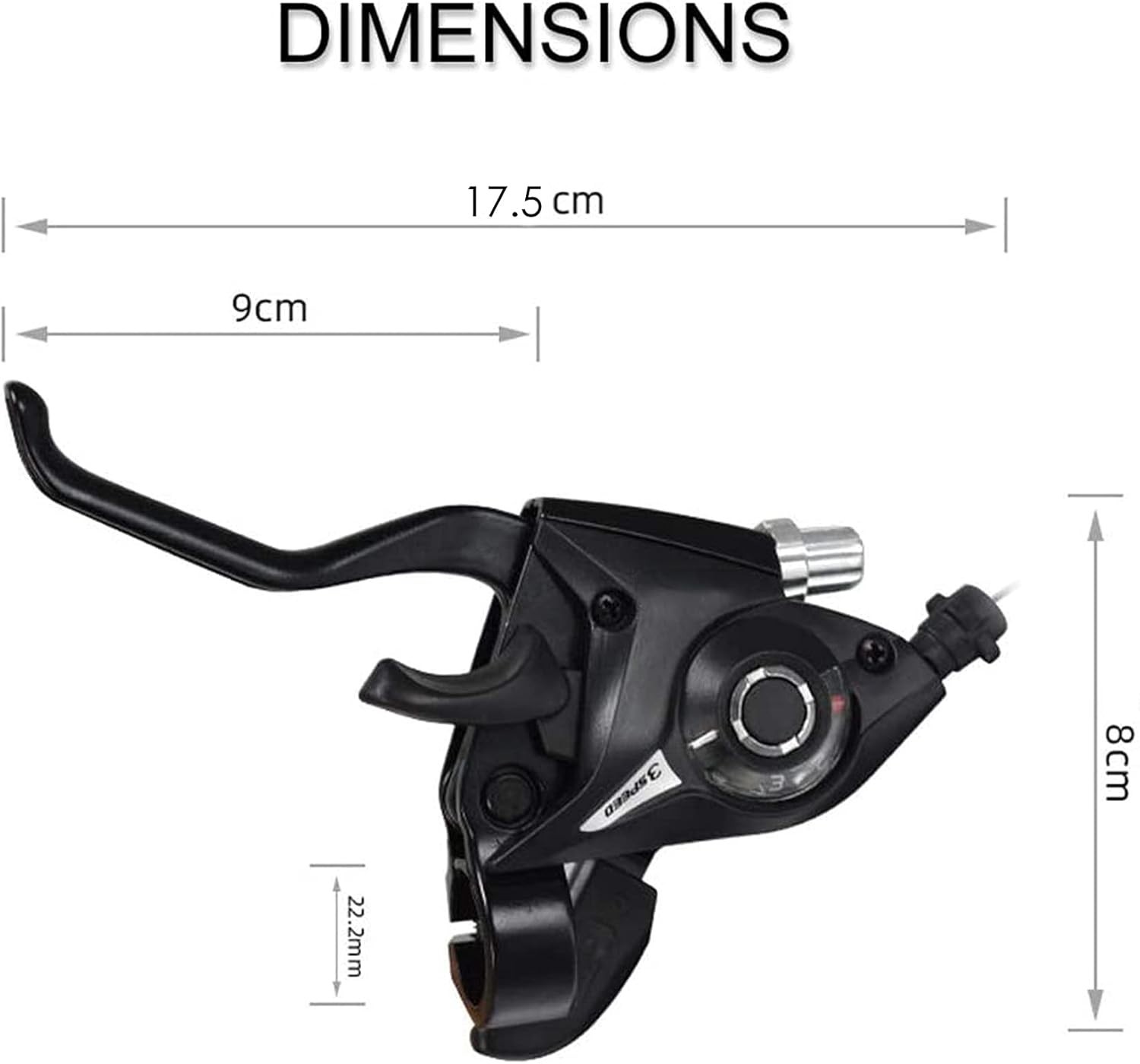 Ambidextrous 3×7 21-Speed Shifter Set for Mountain and Road Bikes – Easy Install