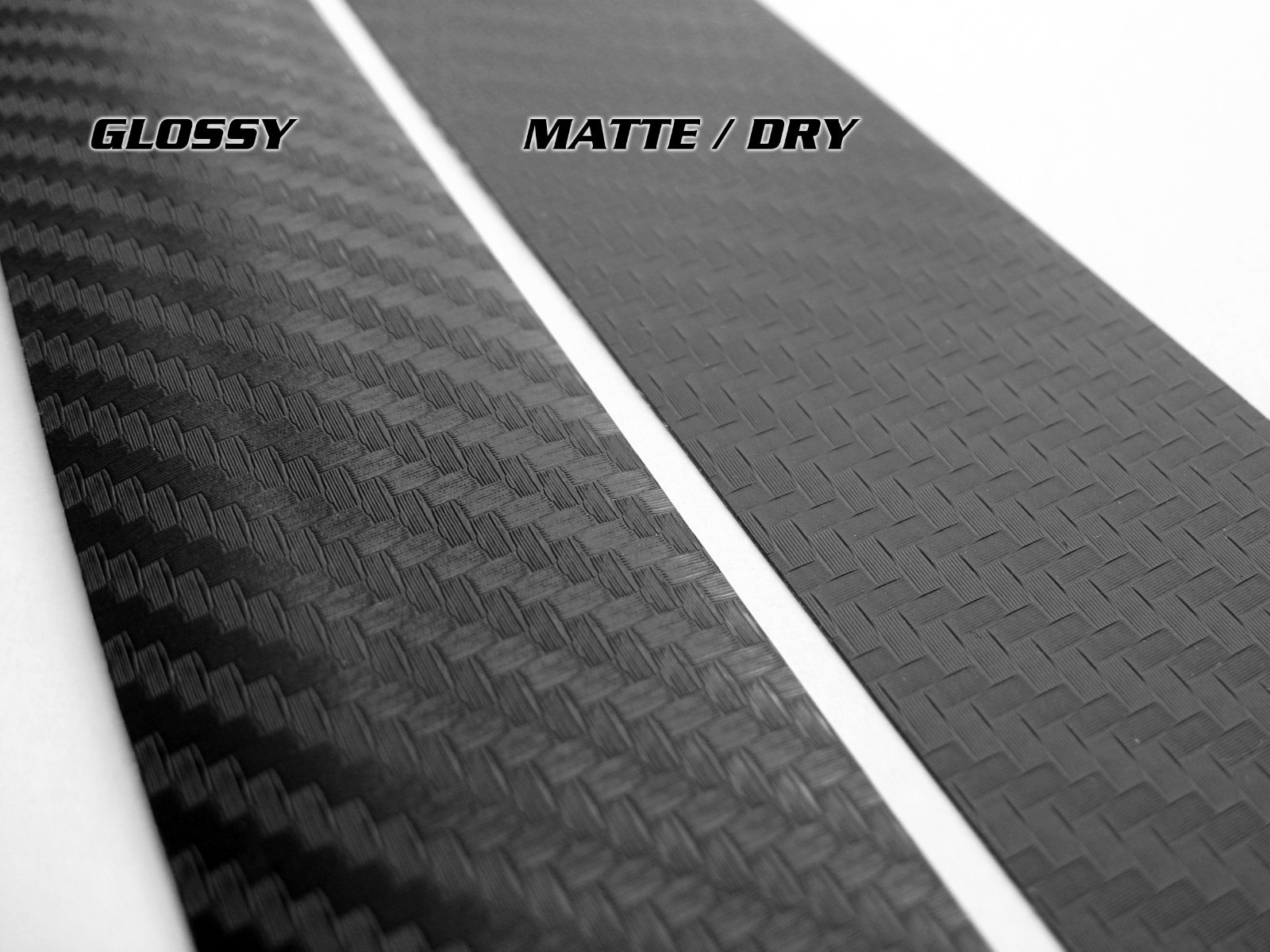 Carbon Fiber Bicycle Chainstay Protector + 2 Frame Patches – Glossy / Wet Black