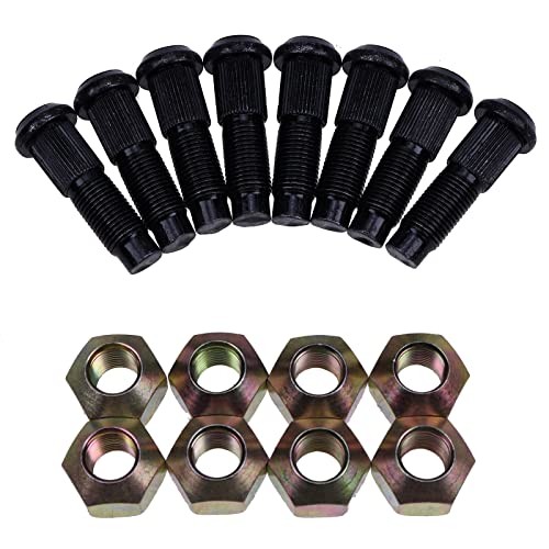 New 8X Rim Lug Wheel Nut 6564669 & 8X Rim Stud Wheel Bolt 6709170 Set fits