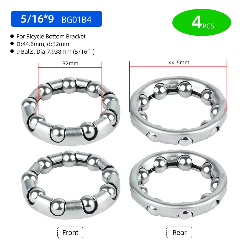 MTB Road Bike Headset Bottom Bracket Axle Ball Bearing Retainer Carbon Steel Bic