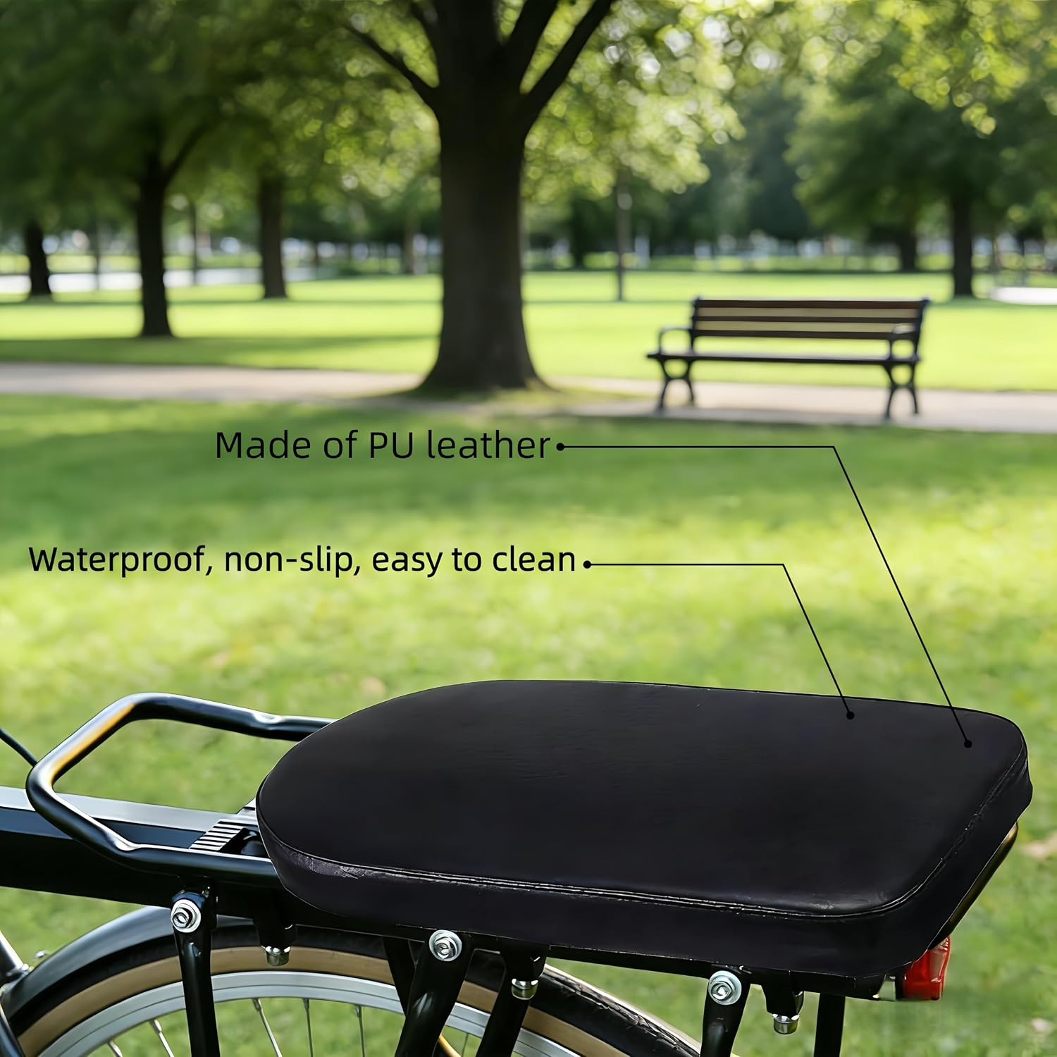 Bike Saddles Universal Fit for Standard and Ebikes Comfortable Bike Seat Cushion