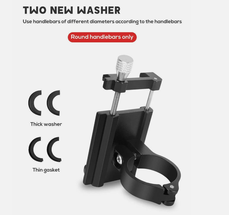 Electric Bike Phone Holder Aluminum Alloy Mobile Phone Stand Universal Bicycle