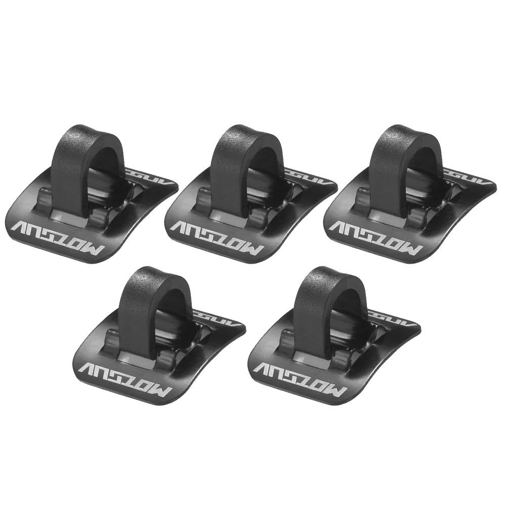 1/5/10Pcs Stick-On Cable Guide, Bicycle Shift Brake Housing Line Tubing Buckle,