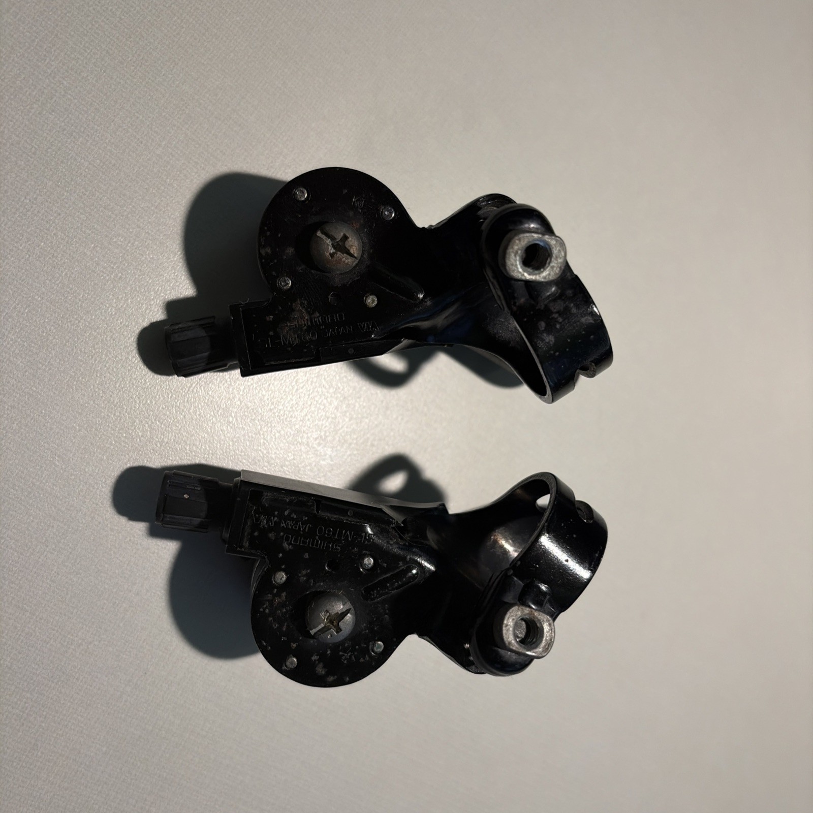 Vintage Shimano Deore SL-MT62 Thumb Shifters 6/7-Speed SIS Pair Made Japan