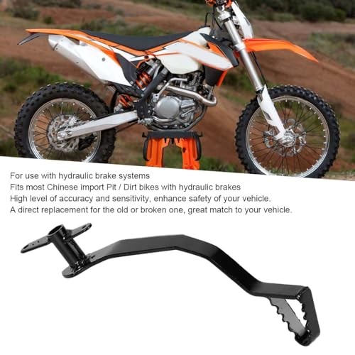 Dirt Bike Brake Pedal – Rear Hydraulic Brake Lever – Spring Fit for Pit
