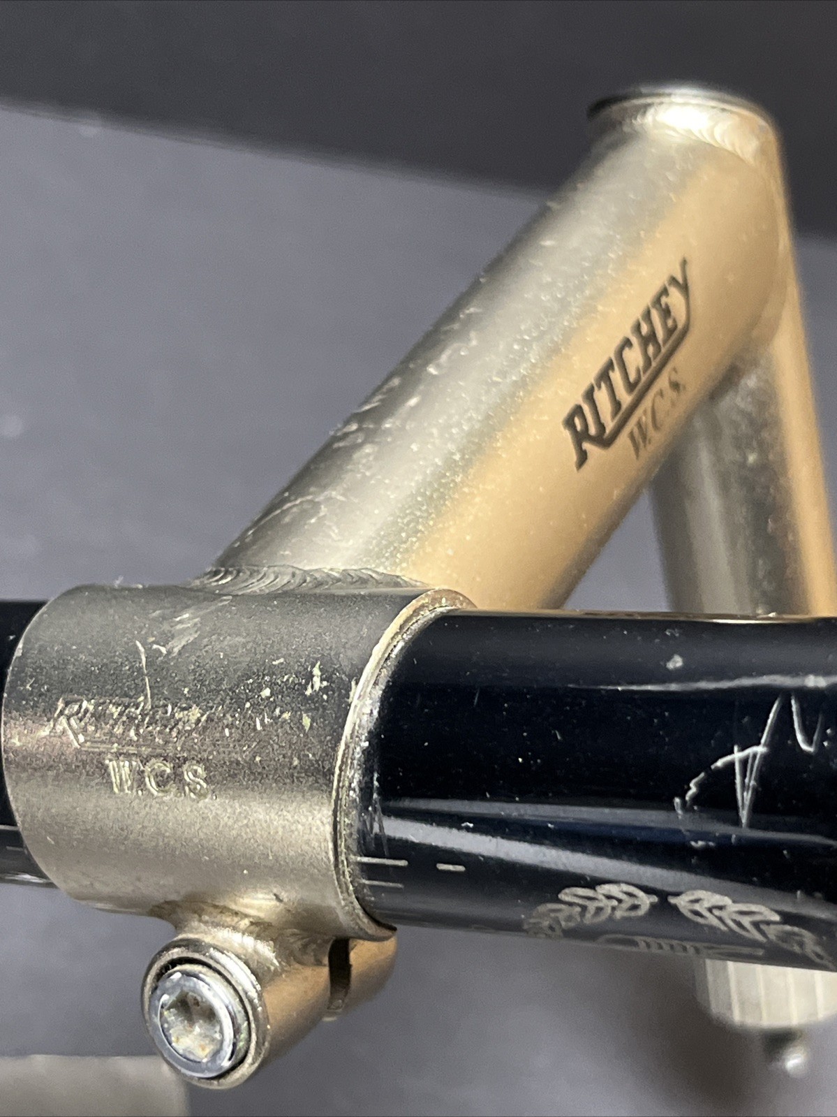 Vintage Rare Ritchey WCS 1” Quill Cr-mo Road Stem 120mm 26.0, 73*Mfg by Nitto