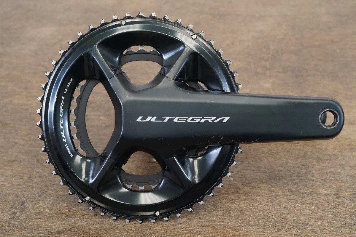 175mm 50/34T Shimano Ultegra FC-08 11 Speed Crankset 709g