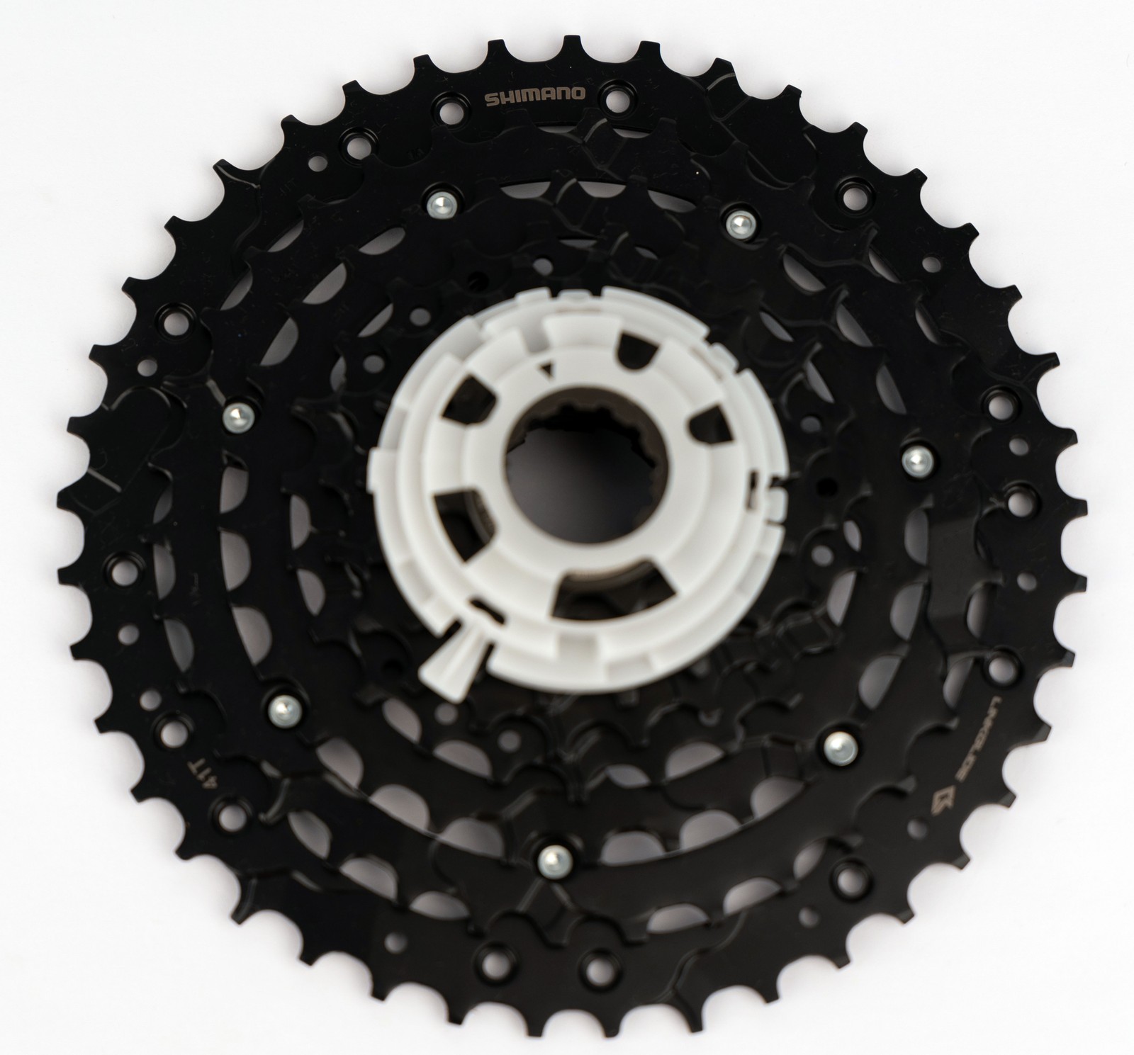 Shimano CUES CS-LG300-9 Cassette 9-Speed 11-41T LINKGLIDE Black, E-Bike