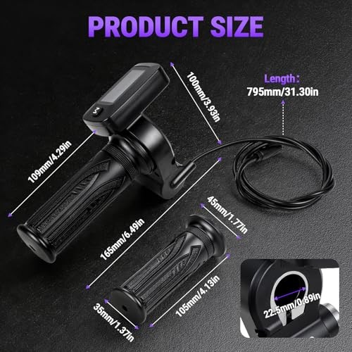 Electric Dirt Bike 48V Twist Throttle Grips for Tutti Tuttio Tutto Soleil 01
