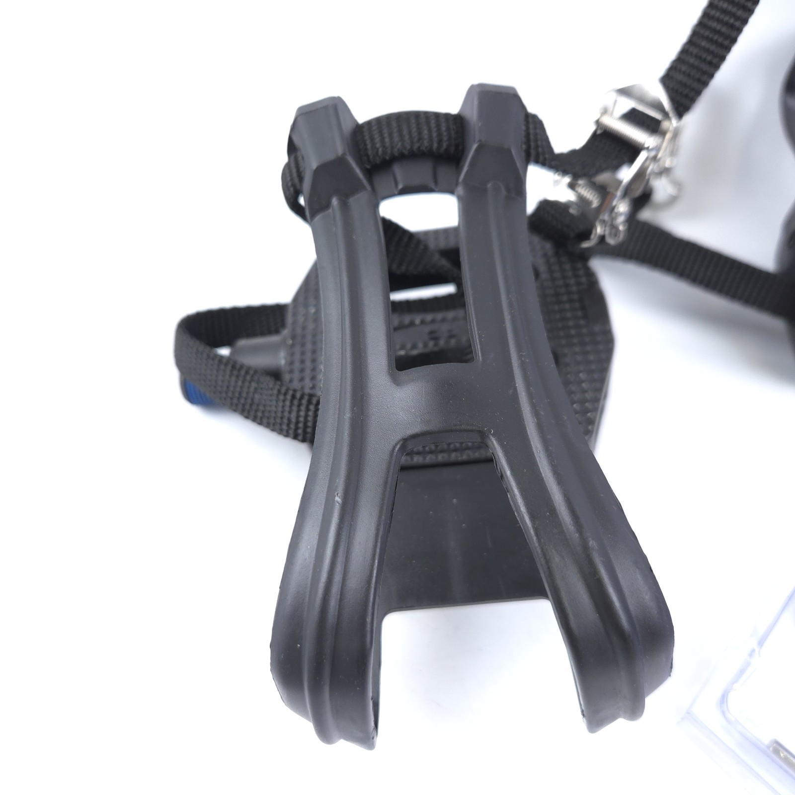 Hybrid Spin Bike SPD Pedals with Toe Clip and Straps for All Pedals Only