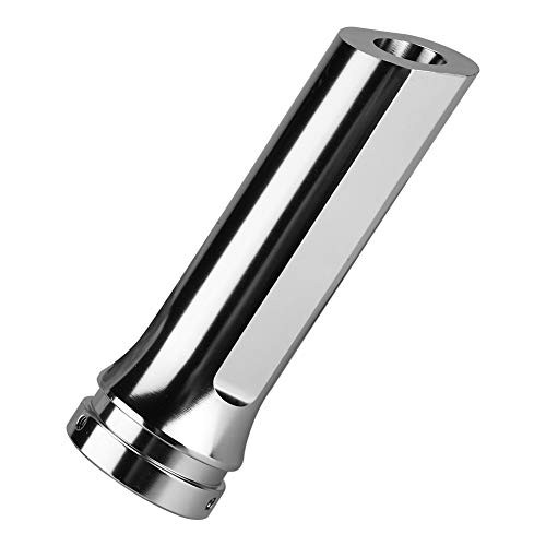 Handbrake Cover, Universal Auto Car Aluminum HandBrake Cover Handle Silver