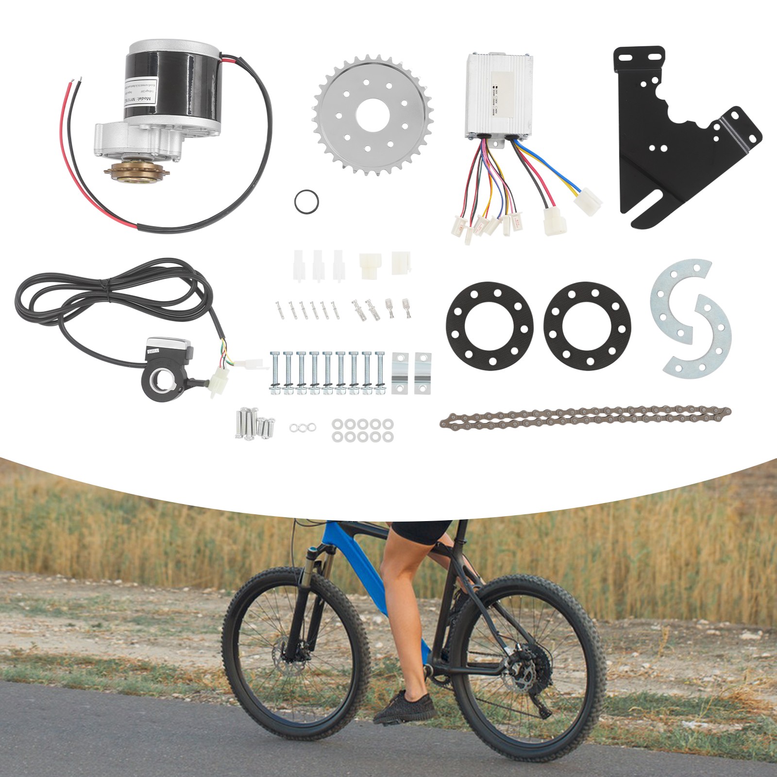 24V 350W Electric Bike Conversion Kit, Motor Electric Bike Conversion Set