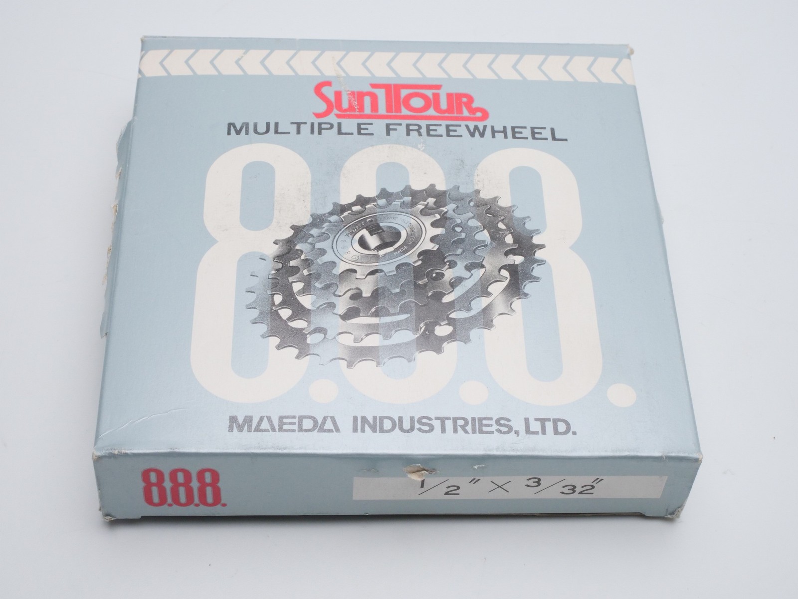 NOS Suntour 888 Perfect Freewheel 5 Speed 14-32t 1/2×3/32″ BSA Thread Vintage