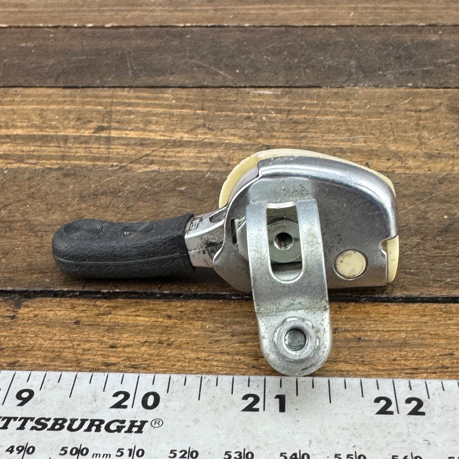 Vintage Shimano EM Thumb Shifter Right Centeron Friction Shift ATB 80s White A2