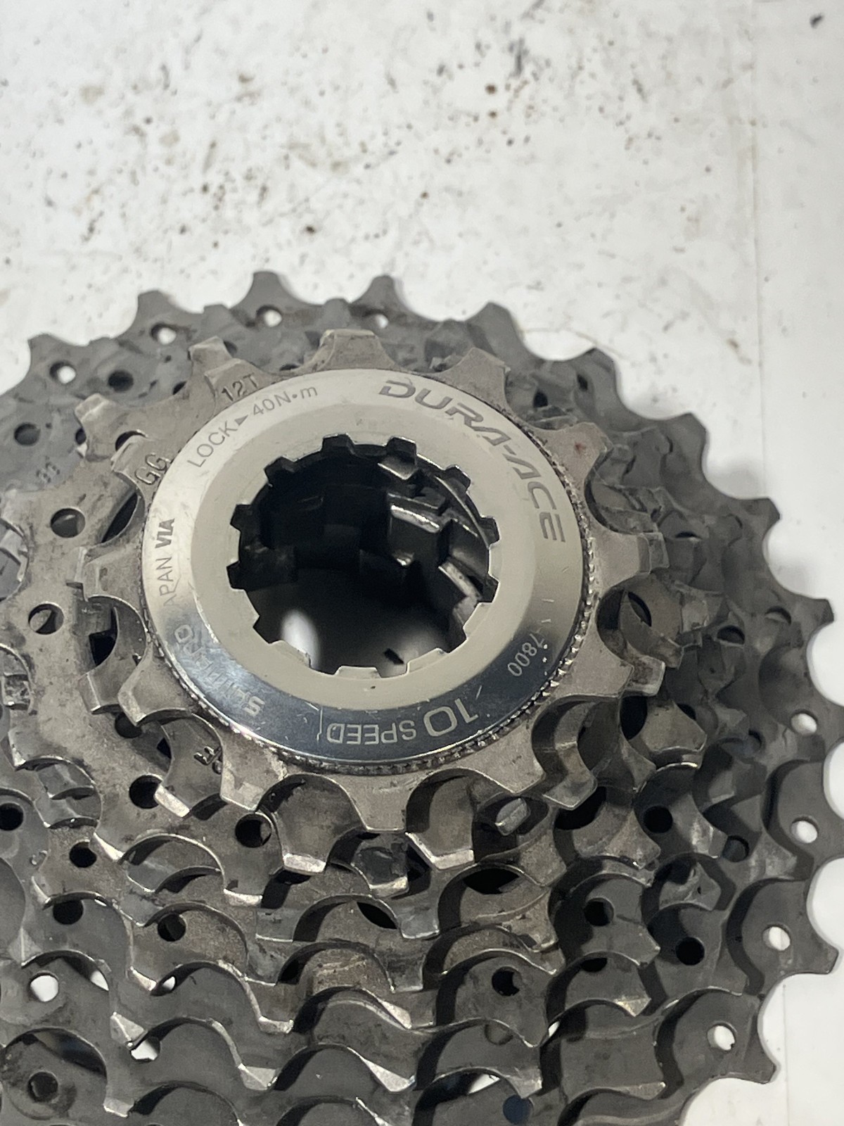 Shimano Dura Ace 10-Speed Cassette CS-7800, 194 grams